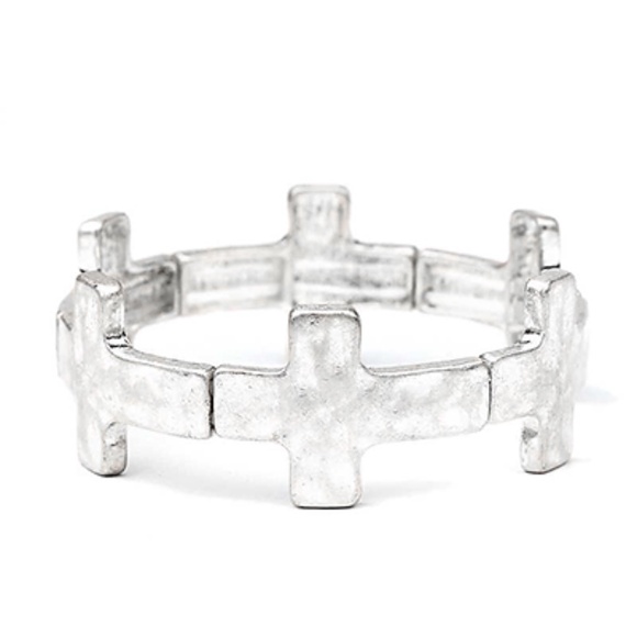 Cross Link Bracelet - Picture 2 of 4